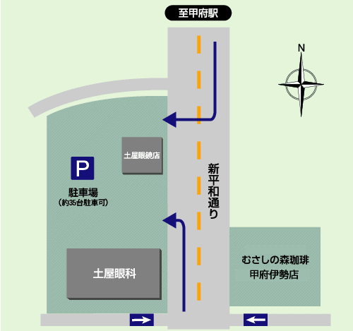 駐車場のご案内